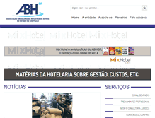 Tablet Screenshot of abihsp.com.br
